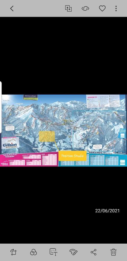 Appartement Saint Gervais Les Bains Vue Imprenable Mont Blanc Exterior foto