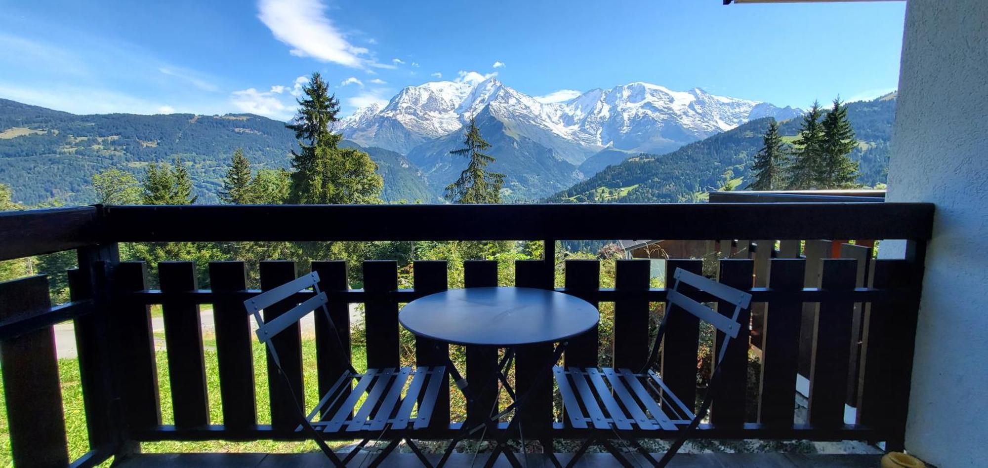 Appartement Saint Gervais Les Bains Vue Imprenable Mont Blanc Exterior foto